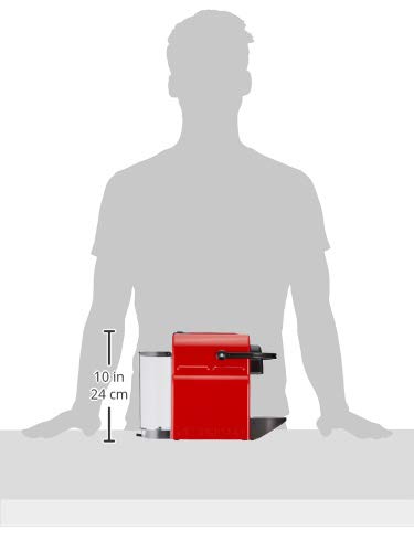 Inissia Series : Capacité du réservoir d'eau 0,7 L, couleur rouge rubis