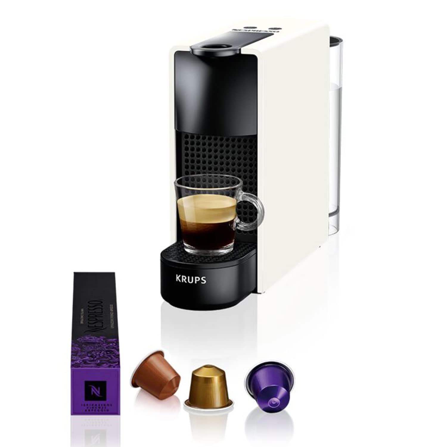 Machine à Expresso Essenza Mini Whitehe Cafetière Capsule de Café