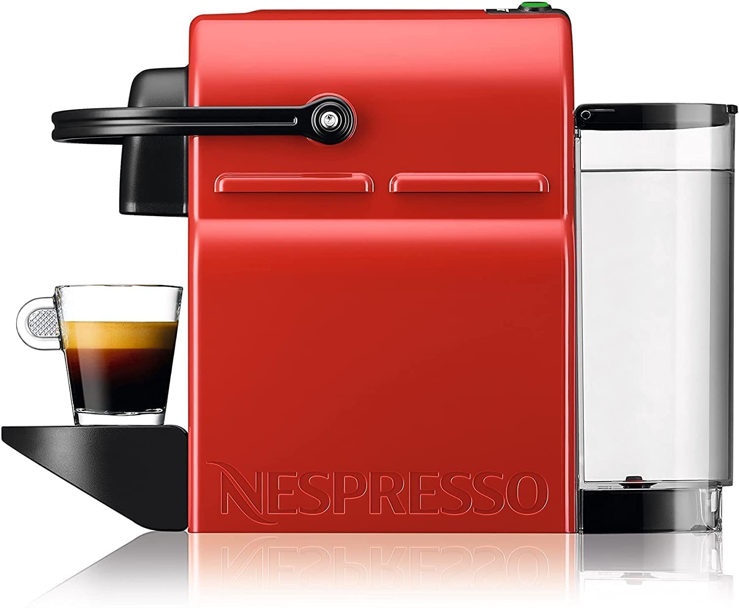 Inissia Series : Capacité du réservoir d'eau 0,7 L, couleur rouge rubis