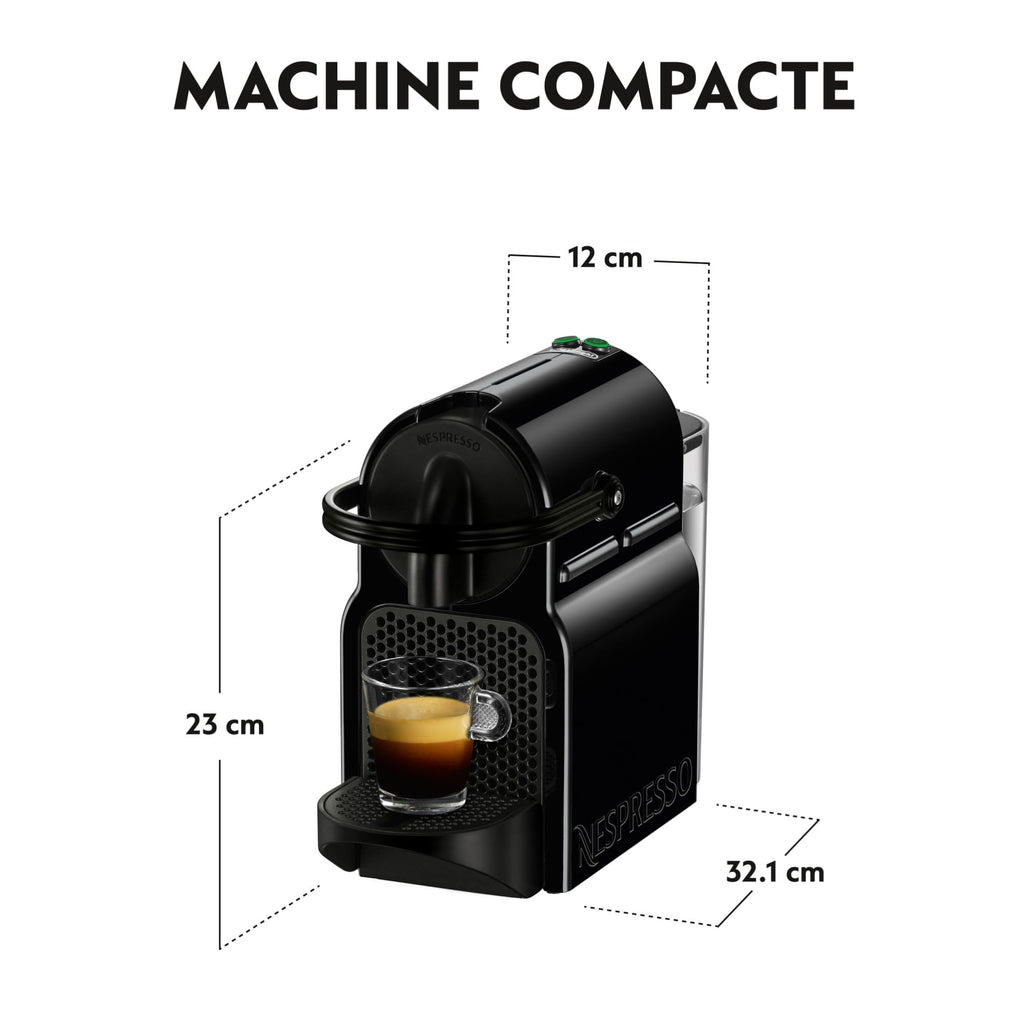 Inissia Series, Machine à Expresso Programmable, Machine à Capsules pour une Seule Tasse