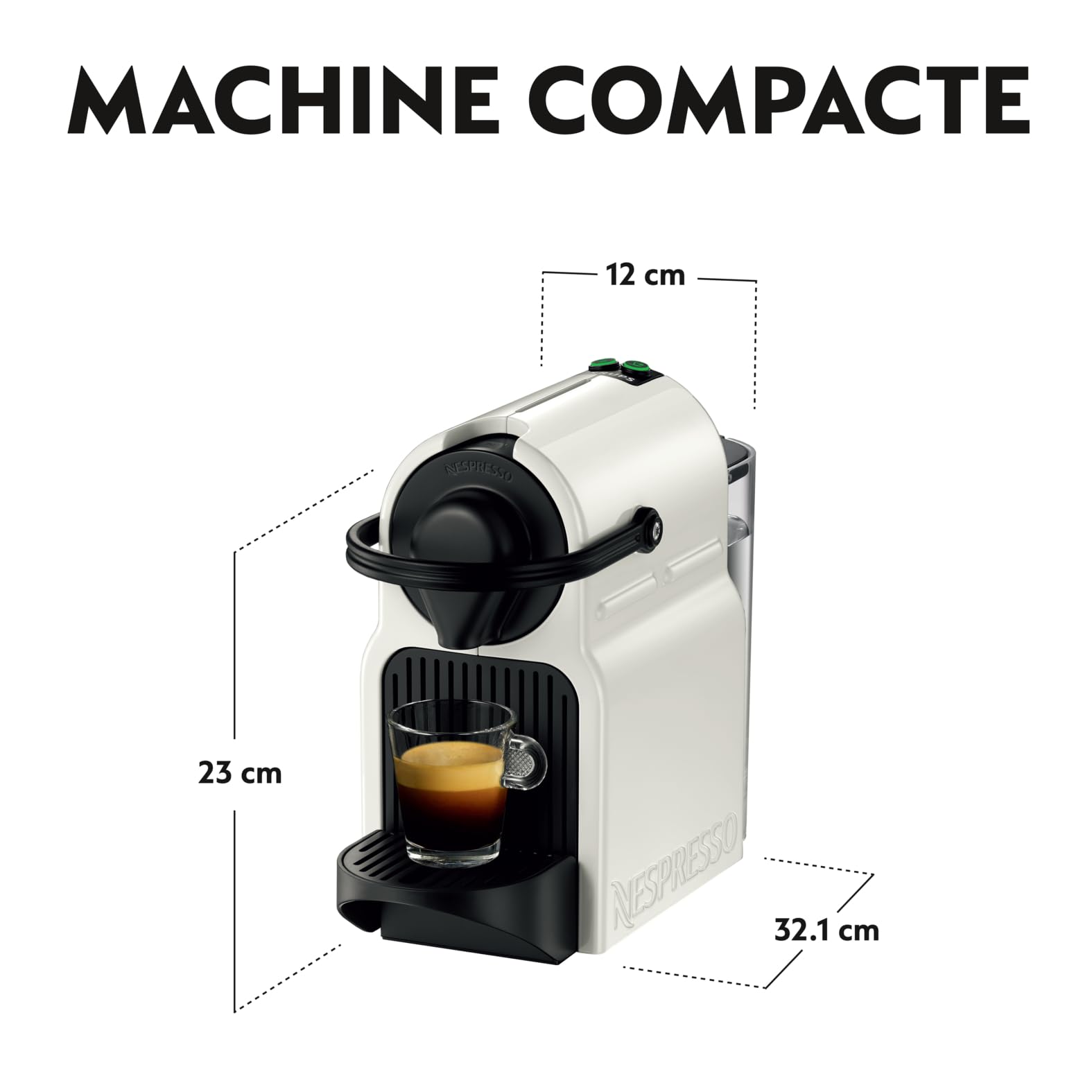 Machine à Expresso Inissia Model Ivoryhe Cafetière Espresso